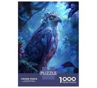 Jigsaw Puzzle for Adults 1000 Pieces Tropical Majestic Eagle Jigsaw Puzzle Relaxing Games Difficult Challenge Unique Gifts for Birthday And Christmas 38x26cm/1000pcs