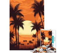 Jigsaw Puzzle for Adults 1000 Pieces Tropical Paradise Educational Challenge Hand Speed Race DIY Toys for And 14 Years And over (38x26cm)