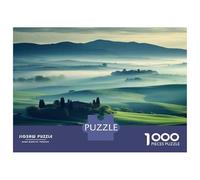 Jigsaw Puzzle for Adults 1000 Pieces Tuscany Landscape Wall Art Jigsaw Puzzle Relaxing Games Wall Decoration Difficult And Challenge 52x38cm/1000pcs
