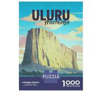 Jigsaw Puzzle for Adults 1000 Pieces Uluru Australia Travel Puzzle for Adults Relax Games Perfect Decoration Difficult And Challenge 70x50cm/1000pcs