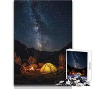 Jigsaw Puzzle for Adults 1000 Pieces Under The Stars Beautiful Design Game A Work of Art Gift For Birthdays Size 38x52cm