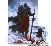 Jigsaw Puzzle for Adults 1000 Pieces Viking Berserk Snow Knight Familienspaß denn eignet sich ideal als Geschenk für die ganze Familie38x26cm