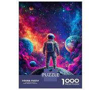Jigsaw Puzzle for Adults 1000 Pieces Voyage Beyond Stars Jigsaw for Adults Relaxing Games Hand Speed Race Parent-child Interaction 70x50cm/1000pcs