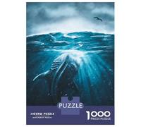 Jigsaw Puzzle for Adults 1000 Pieces Whale Shark Jigsaw Puzzle Relaxing Games Difficult Challenge Unique Gifts for Birthday And Christmas 38x26cm/1000pcs