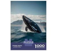 Jigsaw Puzzle for Adults 1000 Pieces Whale Watching Tours Jigsaw Puzzle Relaxing Games Wall Decoration Difficult And Challenge 38x26cm/1000pcs
