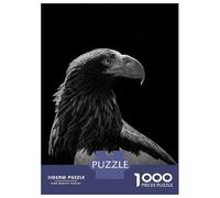Jigsaw Puzzle for Adults 1000 Pieces Wild Eagle Face Poster Jigsaw for Adults Relax Games Hand Speed Race Difficult And Challenge 38x26cm/1000pcs