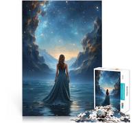 Jigsaw Puzzle for Adults 1000 Pieces Women Space Collage Lernspiele DIY Spielzeug Geeignet für die Schreibtischdekoration50x70cm