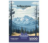 Jigsaw Puzzle for Adults 1000 Pieces Yellowstone National Park Puzzles for Adults DIY Toys Perfect Decoration Birthday And Unique Gifts 70x50cm/1000pcs