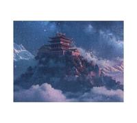 Jigsaw Puzzle for Adults 1000pcs(52x38cm) Ancient Japanese Temple Adult Jigsaw Hands-on Game Analysis And Logic Difficult And Challenge 1000pcs(52x38cm)
