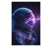 Jigsaw Puzzle for Adults 1000pcs(75x50cm) Electricity Astronaut Artwork Jigsaws for Adults Brain Teaser Game Birthday Present Birthday And Unique Gifts 1000pcs(75x50cm)