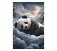 Jigsaw Puzzle for Adults 1000pcs(75x50cm) Panda Dreams in Clouds Jigsaws for Adults Brain Teaser Game Birthday Present Birthday And Unique Gifts 1000pcs(75x50cm)