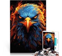 Jigsaw Puzzle for Adults 2000 Pieces American Eagle Pride Fire Familienspaß Wanddekoration Einzigartige Geburtstags- und Weihnachtsgeschenke70x100cm