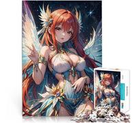 Jigsaw Puzzle for Adults 2000 Pieces Angelic Anime Girl pädagogische Herausforderung Geburtstagsgeschenk, Geschenke70x100cm