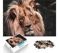 Jigsaw Puzzle for Adults 2000 Pieces Animals Lion Face Portrait Train your brain and hands 70x100cm Home Art Decor for Age 14+