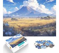 Jigsaw Puzzle for Adults 2000 Pieces Anime Mountain Landscape Denkspiel Jedes Stück ist einzigartig Anspruchsvolles Familienspiel70x100cm