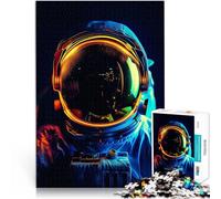 Jigsaw Puzzle for Adults 2000 Pieces Astronaut and darkness Stressabbau Lustige Aktivitäten für zu Hause, Geburtstagsgeschenk, Reisegeschenk,70x100cm