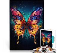 Jigsaw Puzzle for Adults 2000 Pieces Colorful butterfly Made of cardboard for and 14 years and over Family Games deal as gifts for the whole family 。size：70x100cm/27.5x39.3inch