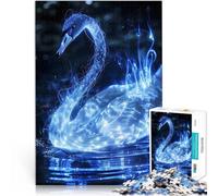 Jigsaw Puzzle for Adults 2000 Pieces Glowing Swan DIY Toys 70x100cm is ideal as a gift for the whole family Suitable for and 14