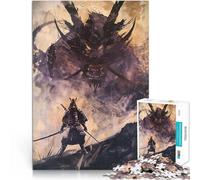 Jigsaw Puzzle for Adults 2000 Pieces Japanese Samurai Dragon Mustermontage eignet sich ideal als Geschenk für die ganze Familie70x100cm