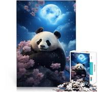 Jigsaw Puzzle for Adults 2000 Pieces Mystic Panda Pädagogisches Spielzeug zum Stressabbau Geburtstagsgeschenke70x100cm