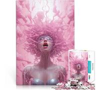 Jigsaw Puzzle for Adults 2000 Pieces Pink Noise Bliss Train your brain and hands 70x100cm great gift for Age 14+