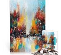 Jigsaw Puzzle for Adults 2000 Pieces Rhythm of the city Pädagogisches Familienspiel Geburtstagsgeschenk, Geschenke70x100cm