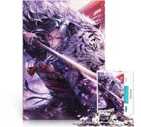 Jigsaw Puzzle for Adults 2000 Pieces Samurai Maiden Herausforderndes Spielspielzeug Geburtstagsgeschenk, Geschenke, Wandkunst70x100cm
