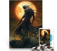 Jigsaw Puzzle for Adults 2000 Pieces Shadow of the Blood Moon Präzisionsschnitt Geeignet für die Schreibtischdekoration70x100cm
