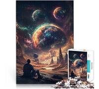 Jigsaw Puzzle for Adults 2000 Pieces Watching Cosmos Lernspiele Heimdekoration Lernspiel für Geburtstag, Weihnachten70x100cm