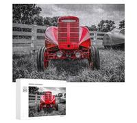 Jigsaw Puzzle for Adults 300 PCS 04 Orchard Tractor Front Jigsaw Toy Wall Decor But Fun And Humorous Parent-child Interaction 300 PCS