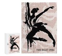 Jigsaw Puzzle for Adults 300 PCS Ballet Dancer Painting Puzzle for Adults Family Games But Fun And Humorous Difficult And Challenge 300 PCS