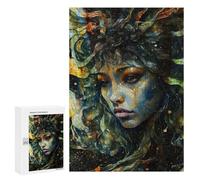 Jigsaw Puzzle for Adults 300 PCS Colorful Celestial Being Teenagers Puzzles Brain Teaser Game Analysis And Logic for Is Ideal As A Gift 300 PCS