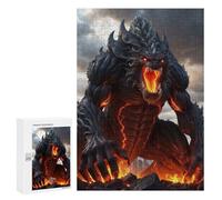 Jigsaw Puzzle for Adults 300 PCS Epic Monster Teenagers Puzzles Brain Teaser Game Analysis And Logic for Is Ideal As A Gift 300 PCS