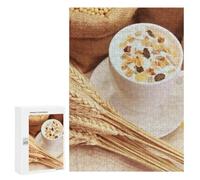 Jigsaw Puzzle for Adults, 300 PCS, Featuring Healthy Breakfast with Grains And Seeds, Classic Jigsaw Entertainment for The Home, for Family Fun
