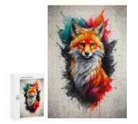 Jigsaw Puzzle for Adults 300 PCS Foxy Palette Teenagers Puzzles Brain Teaser Game Analysis And Logic for Is Ideal As A Gift 300 PCS