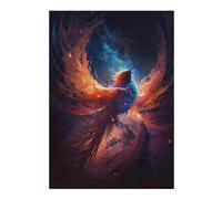 Jigsaw Puzzle for Adults 300 PCS Galactic Phoenix Rise -1 Jigsaw Puzzle Relax Games Home Decoration Unique Gifts for Birthday And Christmas 300 PCS