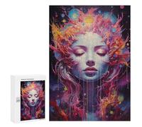 Jigsaw Puzzle for Adults 300 PCS Galactic Transcendence Jigsaw for Adults Anti-Stress Toys Enhance Memory Birthday And Unique Gifts 300 PCS