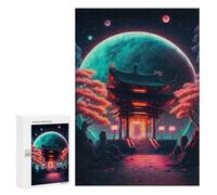 Jigsaw Puzzle for Adults 300 PCS Intergalactic Gateway Teenagers Puzzles Brain Teaser Game Analysis And Logic for Is Ideal As A Gift 300 PCS