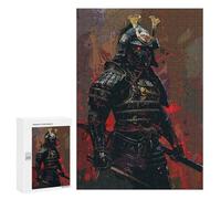 Jigsaw Puzzle for Adults 300 PCS Japanese Knights Jigsaw for Adults Anti-Stress Toys Enhance Memory Birthday And Unique Gifts 300 PCS