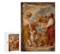 Jigsaw Puzzle for Adults 300 PCS Peter Paul Rubens Teenagers Puzzles Brain Teaser Game Analysis And Logic for Is Ideal As A Gift 300 PCS