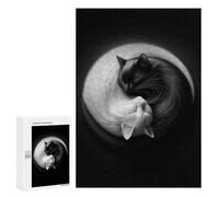 Jigsaw Puzzle for Adults 300 PCS Purrfect Harmony Teenagers Puzzles Brain Teaser Game Analysis And Logic for Is Ideal As A Gift 300 PCS