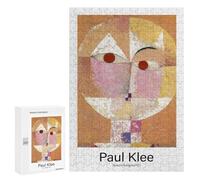 Jigsaw Puzzle for Adults 300 PCS Senecio by Paul Klee Puzzle for Adults Family Games But Fun And Humorous Difficult And Challenge 300 PCS