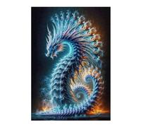 Jigsaw Puzzle for Adults 300 PCS The Quantum Seraph Jigsaw Puzzle Relax Games Home Decoration Unique Gifts for Birthday And Christmas 300 PCS