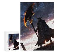 Jigsaw Puzzle for Adults 300 PCS Where Darkness Fuels Light Teenagers Puzzles Relaxing Games Presents for Women Unique Gifts for Birthday And Christmas 300 PCS