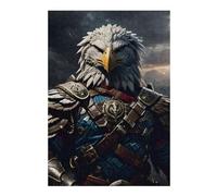 Jigsaw Puzzle for Adults 38x26cm/1000pcs Eagle Armor Fighting Puzzle for Adults Family Game Home Decoration Birthday And Unique Gifts 38x26cm/1000pcs