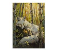 Jigsaw Puzzle for Adults 38x26cm/1000pcs Fox Fairy Tale Magic Jigsaw for Adults Relax Games For Family Fun Parent-child Interaction 38x26cm/1000pcs