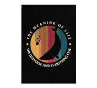 Jigsaw Puzzle for Adults 38x26cm/1000pcs The Meaning Of Life Jigsaws for Adults Toy Wall Decor Precision Cutting Parent-child Interaction 38x26cm/1000pcs