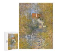 Jigsaw Puzzle for Adults 500 PCS Claude Monets The Geese Teenagers Puzzles Brain Teaser Game Analysis And Logic for Is Ideal As A Gift 500 PCS