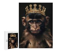 Jigsaw Puzzle for Adults 500 PCS Cute Monkey King Teenagers Puzzles Brain Teaser Game Analysis And Logic for Is Ideal As A Gift 500 PCS
