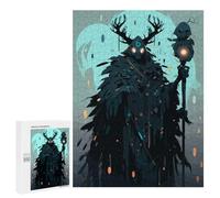 Jigsaw Puzzle for Adults 500 PCS Epic Mysterious Druid Teenagers Puzzles Brain Teaser Game Analysis And Logic for Is Ideal As A Gift 500 PCS